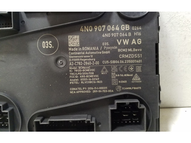 Блок комфорта 4N0907064GB, 4N0907064G   Audi A6 S6 C8 4K   