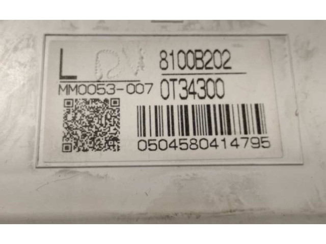 Панель приборов 8100B202, 0T34300 Mitsubishi Outlander