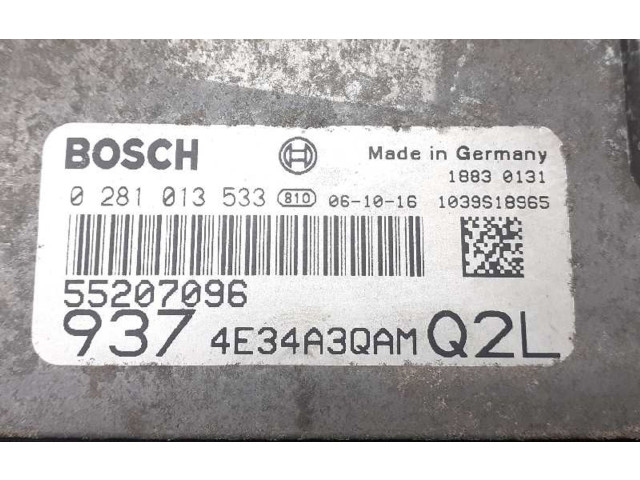 Блок управления двигателем Блок управления 55206271, 55207096 Alfa Romeo GTV