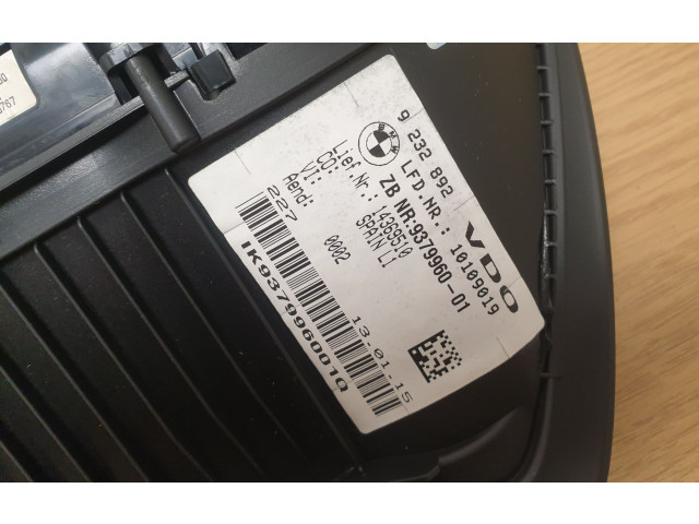 Přístrojová deska BMW 1 F20 F21 2015 9232892, 9379960