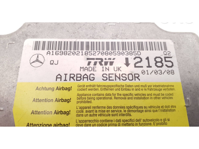 Блок подушек безопасности A1698202185, Y2185   Mercedes-Benz A W169