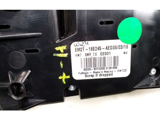 Блок управления климат-контролем EM2T18E245AEG, EM2T18E245AEG06 Ford S-MAX