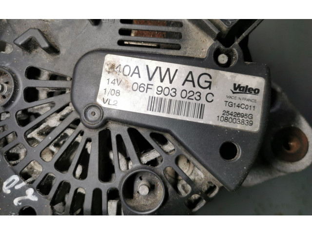Генератор 06F903023F, 2542695G Volkswagen PASSAT B6 2.0