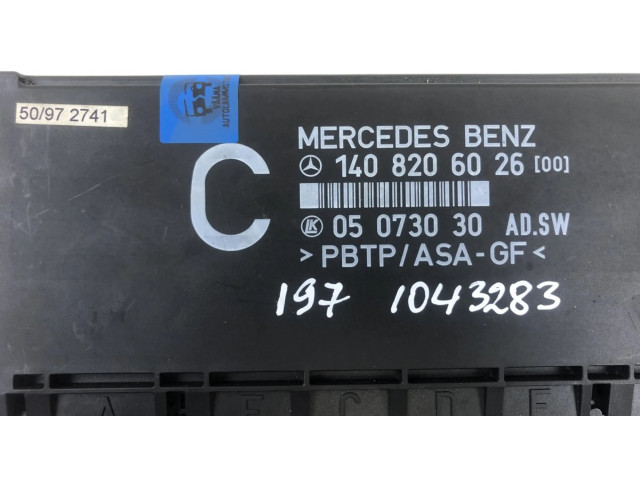 Блок комфорта 05073030, A1408206026 Mercedes-Benz S W140