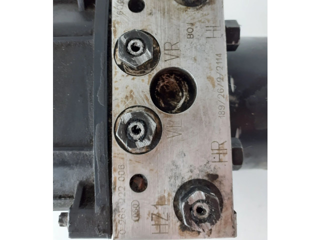 Блок АБС 6Q0614117D, 0265800003   Skoda  Fabia Mk1 (6Y)  1999 - 2007 года