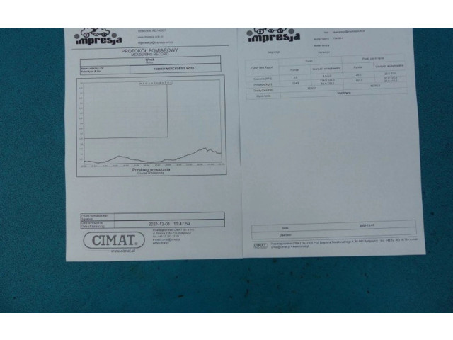 Turbodmychadlo Турбина 724495-2, IMPRK1003937 Mercedes-Benz S W220