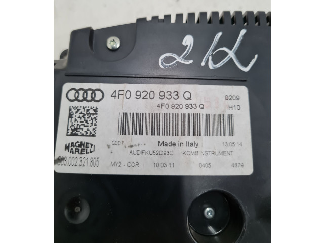 Přístrojová deska Audi A6 Allroad C6 2010 4F0920933Q