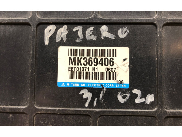 Řídící jednotka MK369406, E6T01071 Mitsubishi Pajero 2000