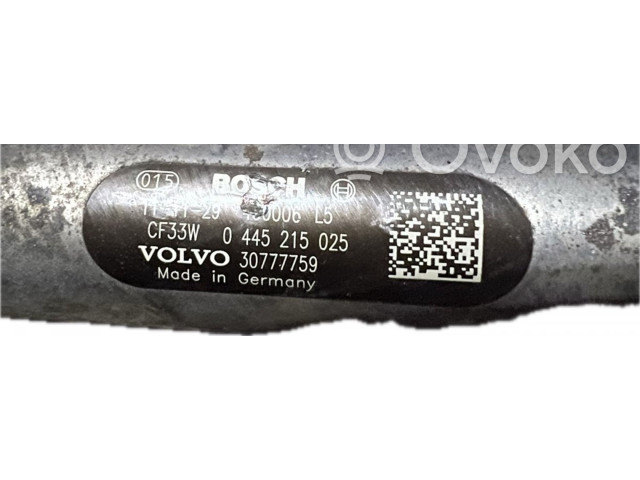 Vstřikovací lišta 0445215025, 0445215025 Volvo XC70 D 5244 T17