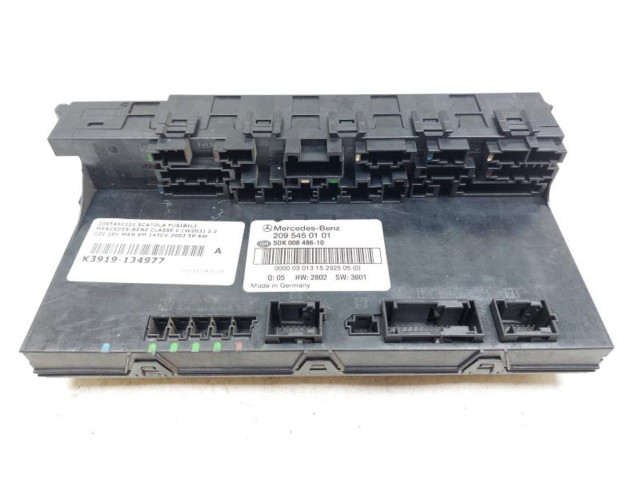 Pojistková skříňka 2095450101, 2095450101 Mercedes-Benz C W203 2000