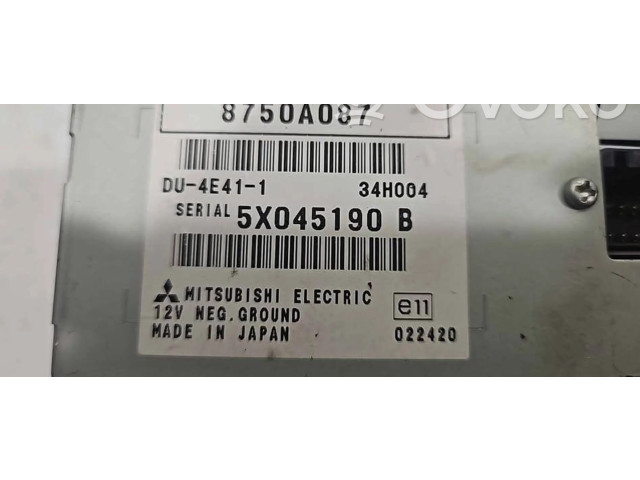 Дисплей 8750A087, 34H004 Mitsubishi Grandis
