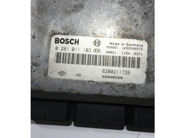 Řídící jednotka 0281011103, 8200211726 Renault Espace IV 2004