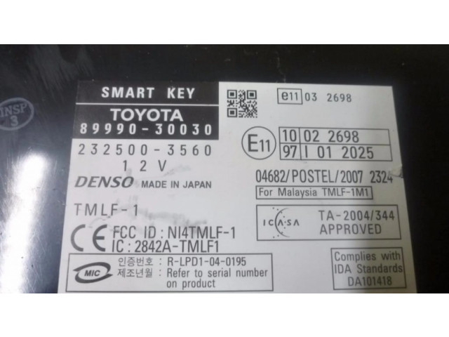 Блок управления 8999030030, G723 Lexus GS 300 350 430 450H