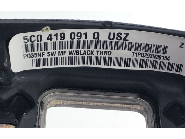 Руль Volkswagen Jetta IV  1999 - 2005 года 5C0419091Q      