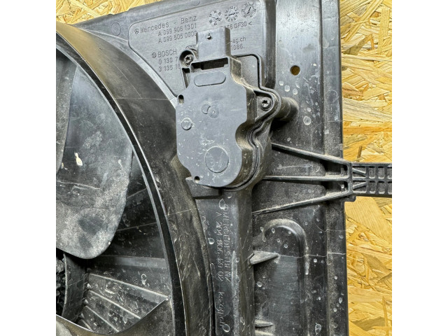 Комплект вентиляторов     A0999061301, 3136613444    Mercedes-Benz GLC X253 C253 2.2