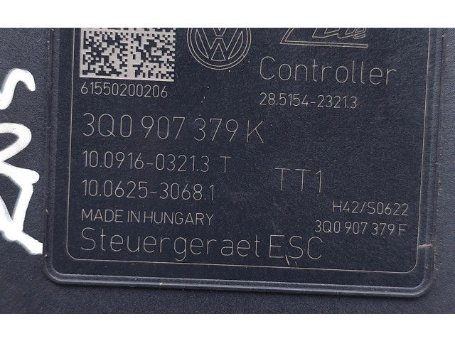 Блок АБС 3Q0614517K, 3Q0907379K   Audi  A3 S3 8V  2013 - 2019 года