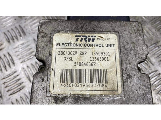 Блок АБС 09191497, 13663901 Opel Vectra C 2002-2005 года
