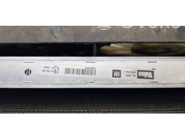 Радиатор охлаждающей жидкости 12805055, 12805058 Saab 9-3 Ver2 для двигателя B284