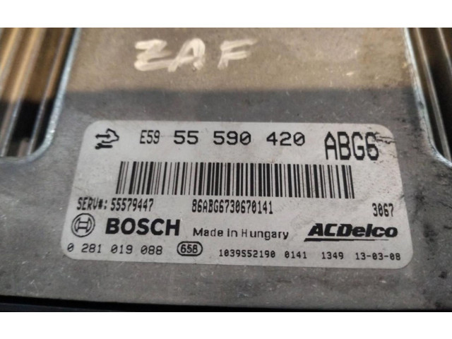 Řídící jednotka 0281019088 Opel Zafira C