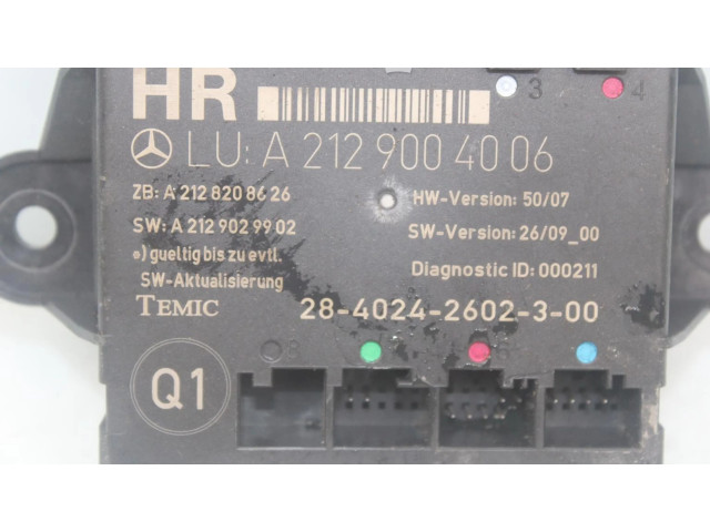 Блок комфорта A2129004006   Mercedes-Benz CL C215   