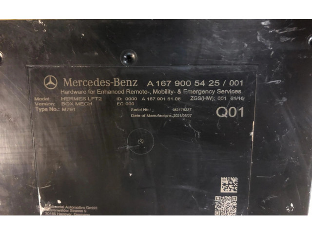 Блок управления A1679005425 Mercedes-Benz GLE W167