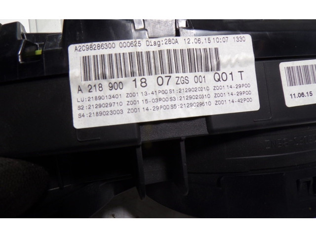 Панель приборов A2189001807, A2C53435189   Mercedes-Benz CLS C218 X218       