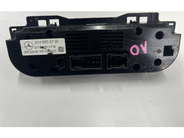 Блок управления климат-контролем A2048305790, 330800   Mercedes-Benz GLK (X204)