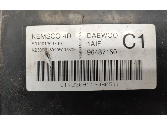 Блок управления двигателя 96487150, S010016037   Chevrolet Tacuma