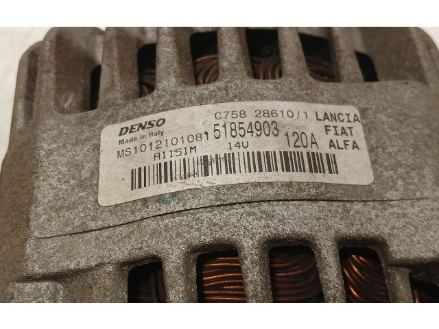 Генератор 51854903 Alfa Romeo Giulietta