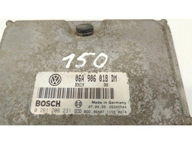 Блок управления двигателя 06A906018DM, 0261206231   Skoda Octavia Mk1 (1U)