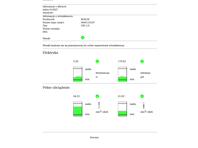 Форсунка 0445110187, 0445110187    Fiat Idea   