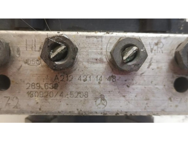 Блок АБС A2124311448, 2124311448   Mercedes-Benz  E W212  2009-2016 года