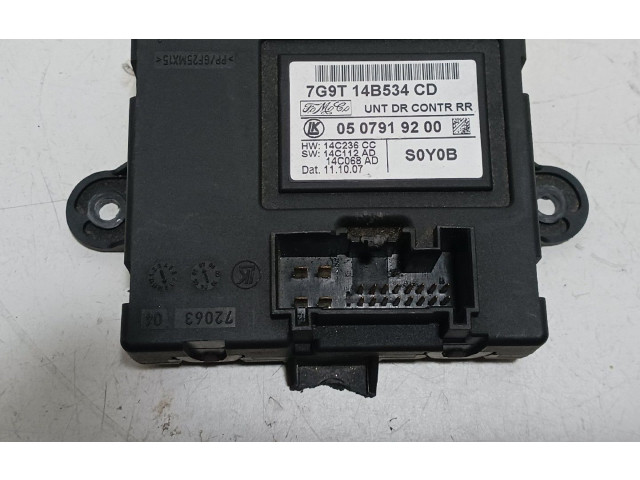 Поршень Блок управления дверью  7G9T14B534CD  Volvo V70  