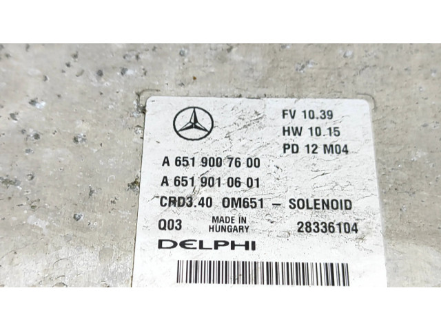 Блок управления двигателя A6519007600, 28336104 Mercedes-Benz B W246 W242