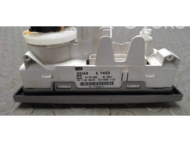 Блок управления климат-контролем 13191583, 06822083   Opel Meriva A