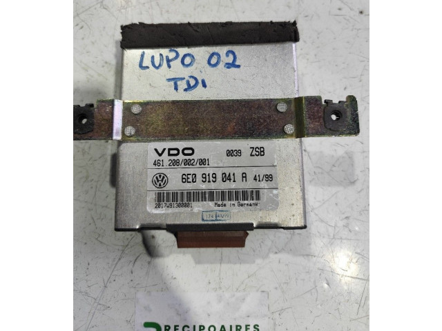 Блок управления двигателя 6E0919041A, 001   Volkswagen Lupo