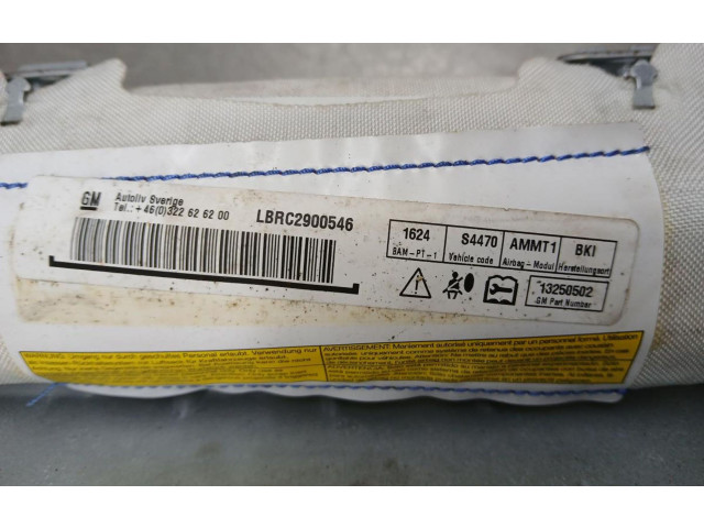 Боковая подушка безопасности 13250502, LBRC2900546 Opel Meriva B
