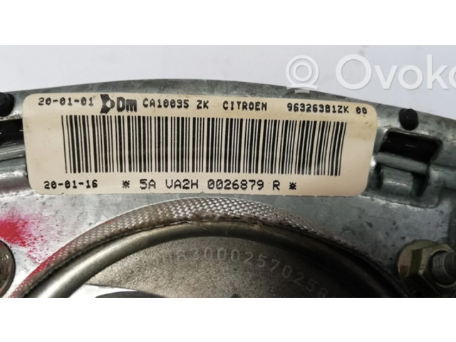 Подушка безопасности водителя 96326381ZK, CA10035ZK   Citroen C5