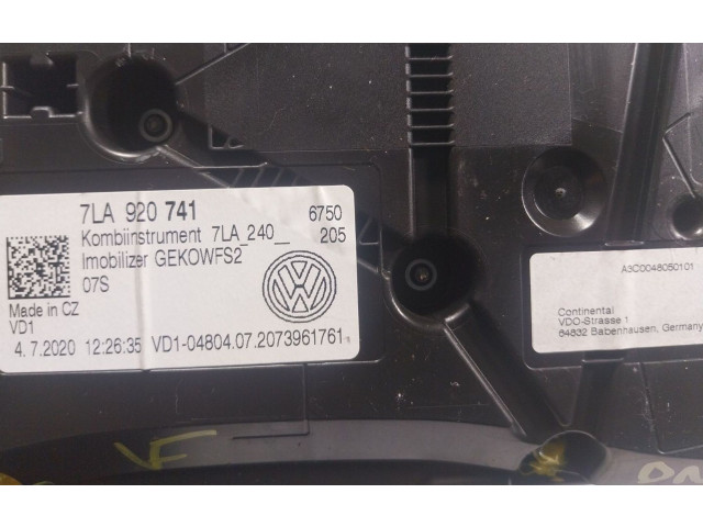 Přístrojová deska Volkswagen Transporter - Caravelle T6 2020 7LA920741, 7LA920741
