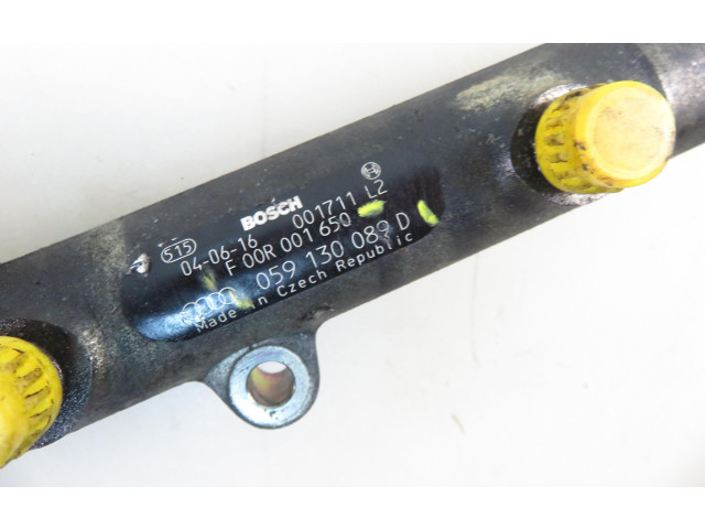 Топливная рампа 059130089D, 059130089D   Audi A6 S6 C6 4F   для двигателя BMK