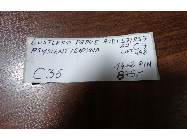 Зеркало электрическое Audi A7 S7 4K8 2018 - - года