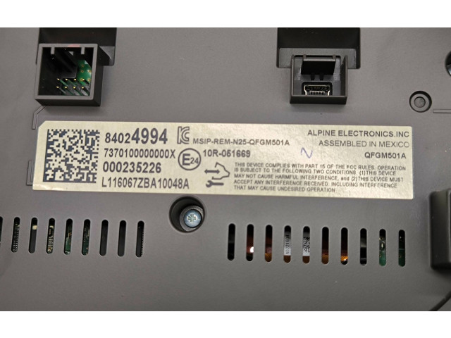 Дисплей 84024994 Chevrolet Volt II