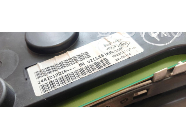 Панель приборов 248101921R Dacia Lodgy