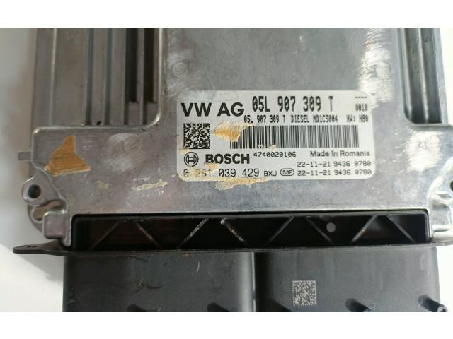 Блок управления двигателя 05L907309T, 0281039429 Audi Q2 -
