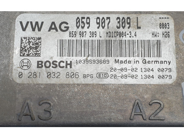 Řídící jednotka 059907309L, 4K0907401K Audi A6 S6 C8 4K 2018