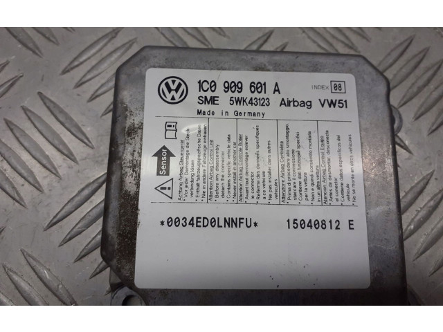 Блок подушек безопасности 1C0909601 Skoda Fabia Mk1 (6Y)