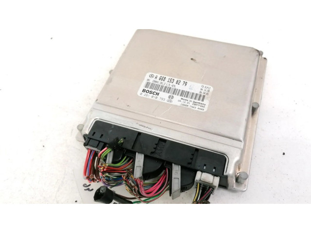 Řídící jednotka A6681530279, 0281010793 Mercedes-Benz A W168 2002