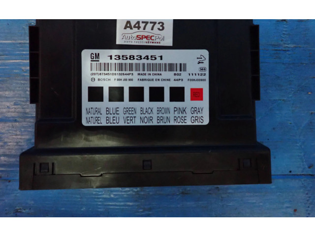 Блок комфорта 13583451, F00HJ00900   Chevrolet Orlando   