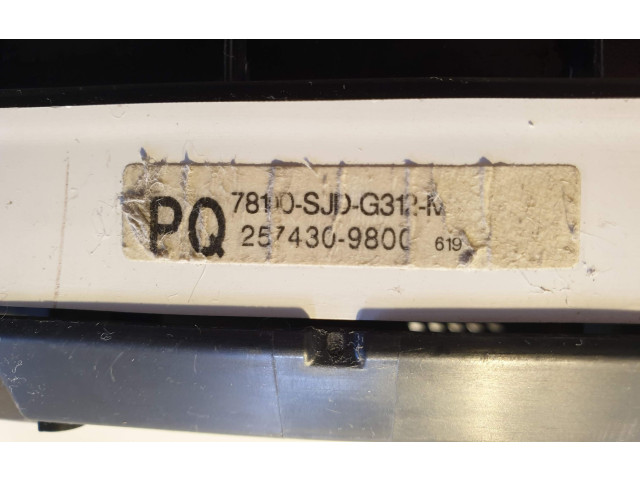 Панель приборов 78100SJDG312, 2574309800 Honda FR-V