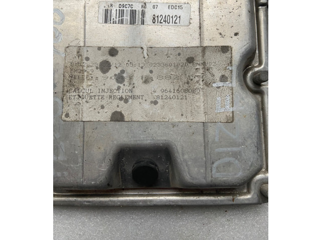 Řídící jednotka 9641608080, EDC15C2   Peugeot 406 2000